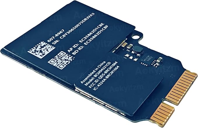 Tarjeta inalámbrica Airport WiFi Bluetooth 4.0 BCM94331CD miniatura 6