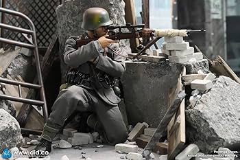 WW2 ドイツ軍 軍服 陸軍軍曹 (レプリカ) Amazon.co.jp: AlertLine 1/6