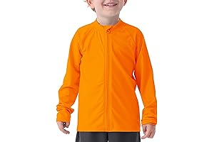 Boys' Sun Protection Rashguard Shirt