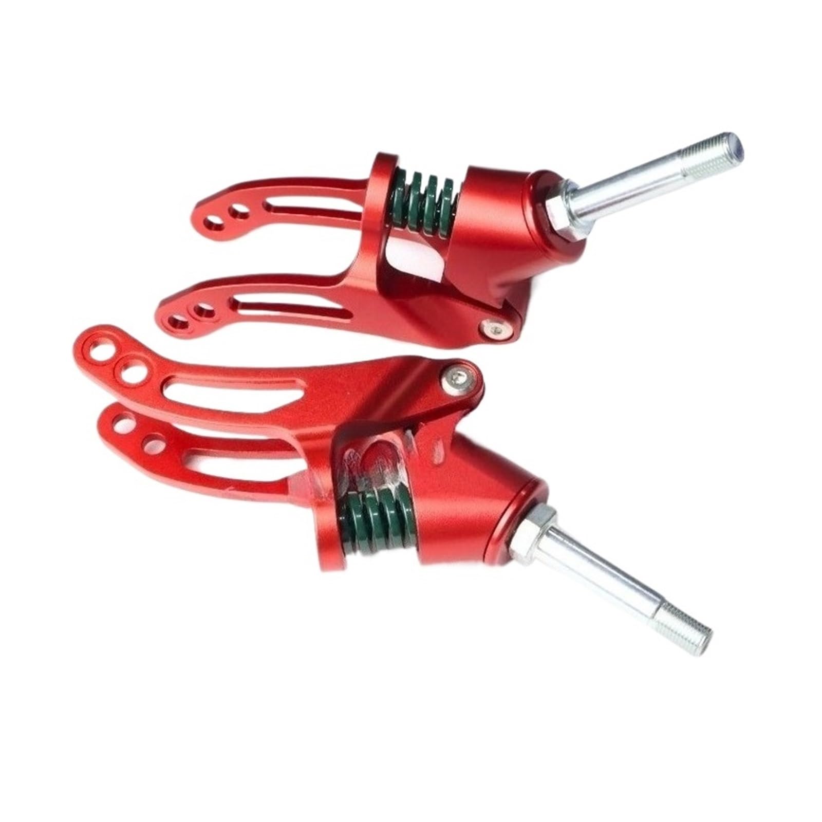 Accesorios for Sillas De Ruedas Silla De Ruedas Delantera | Rueda Horquilla Amortiguador Horquilla(Red)