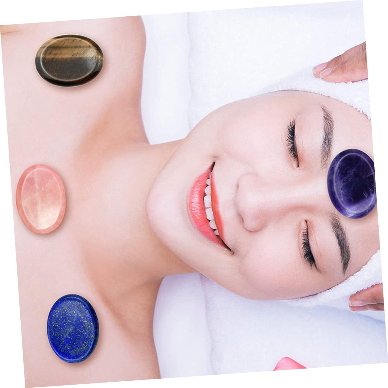 3 Set Massaggio Visage Strumenti Guasha per Rassodamento e Relaxazione Della Adatti per Uso e Personale