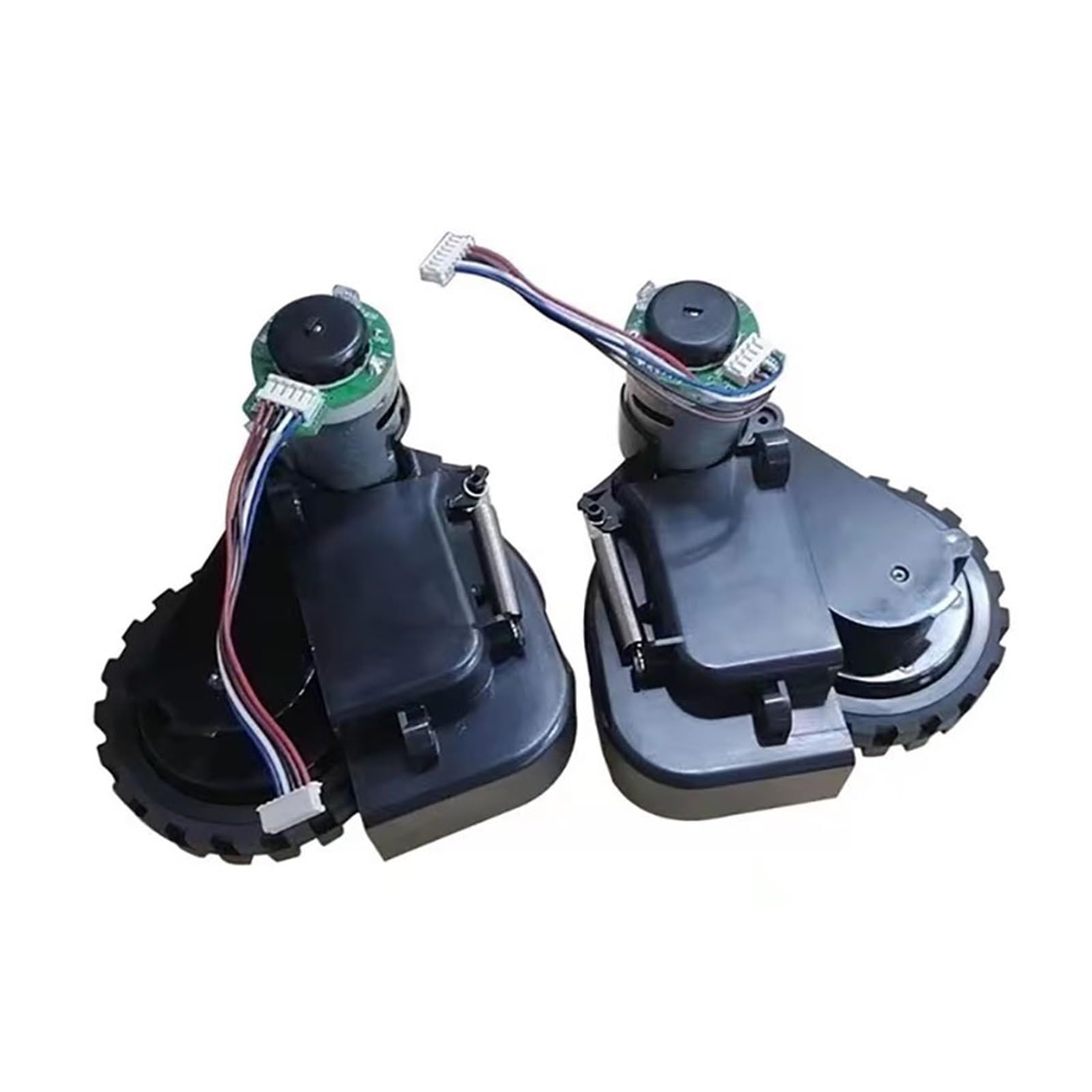 Drive Wheels Right and Left Wheel，Compatible for Tefal Explorer Serie 20 RG6871 RG6825 RG6871 RG6875 Isweep X3，Robot Vacuum Cleaner Accessories(Color:Right and Left Wheel)