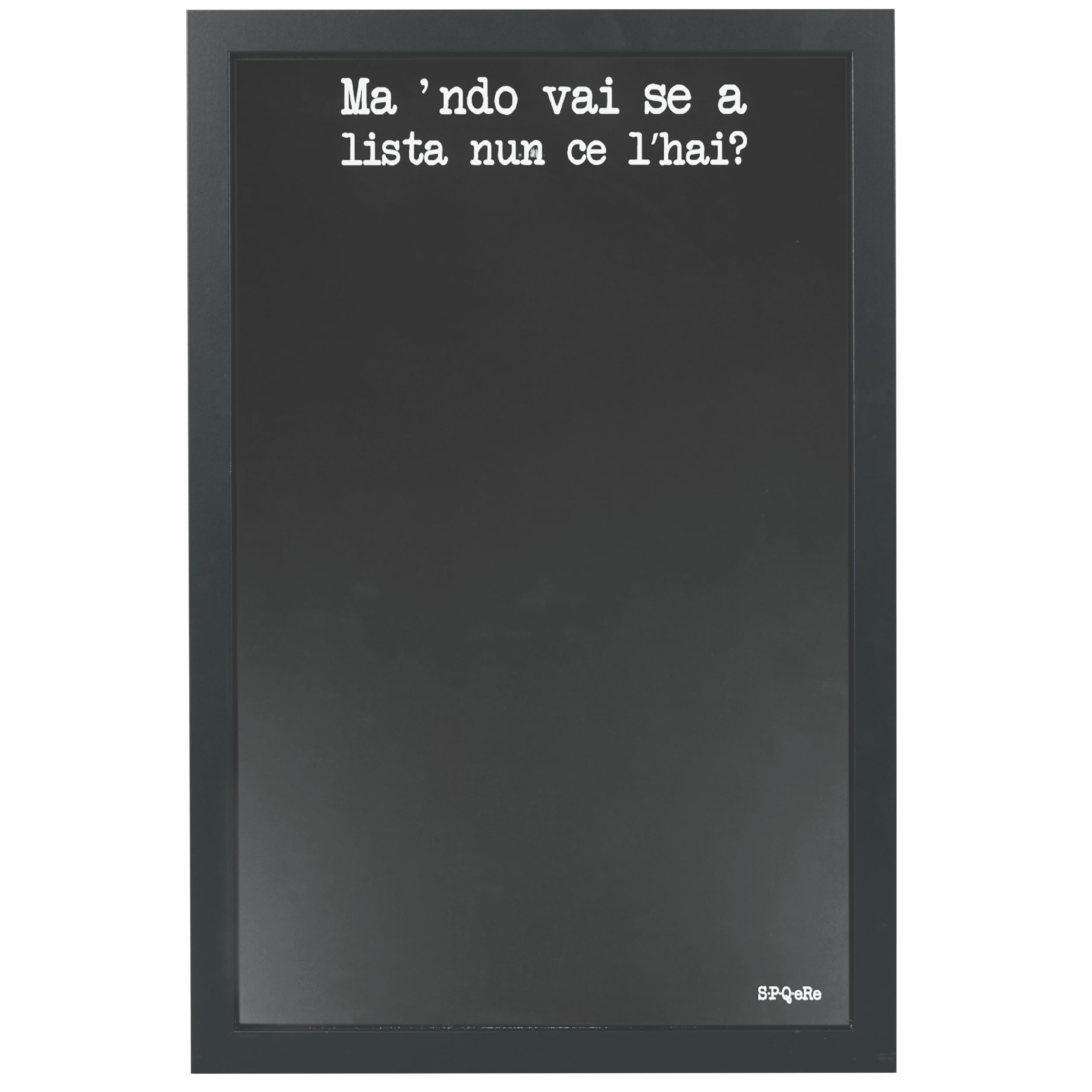 S.P.Q.ere Memo Board with Chalk 40 x 60 cm MDF and Iron