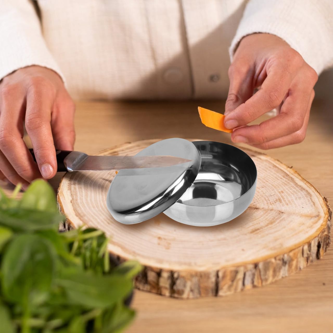 Doitool Set Di 2 Ciotole Per Riso Coreane in Acciaio Inossidabile Con Coperchio Ciotole Tradizionali Per Riso a Vapore Resistenti E Facili Da Pulire Ideali Per Casa E Ristorante