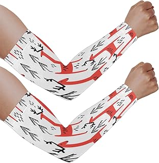 Mangas de braço com proteção solar UV para homens e mulheres, mangas de girafa para pássaros, protege os braços, mangas esportivas, proteção solar, mangas de braço, capa protetora UV, Girafa
