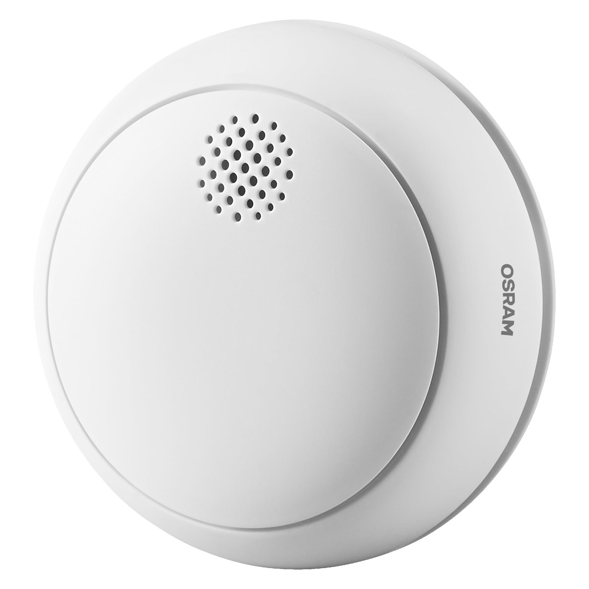 OSRAM Smart+ WiFi Détecteur de fumée, IP20, Plastique, 86 mm, Blanc