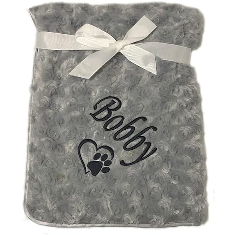 Alwaystrusted Personalised Fleece Pet Blanket Cover