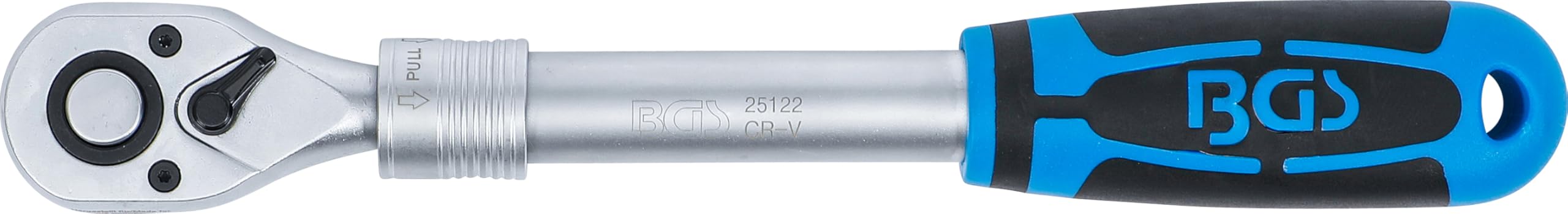 BGS Cliquet réversible, extensible - carré mâle 1/2" - 305-445 mm 25122