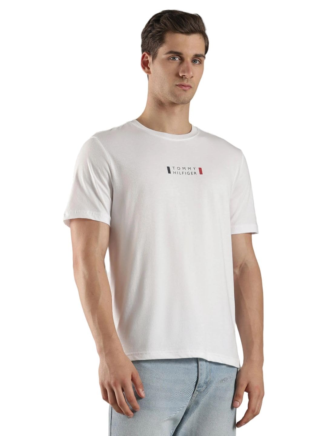 tommy hilfiger Logo Regular Fit Cotton T-Shirt-picture-36