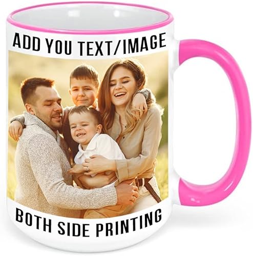 Taza de café con foto personalizada, con imagen, logotipo, nombre, texto, regalos personalizados para amigos, cumpleaños, taza personalizada,