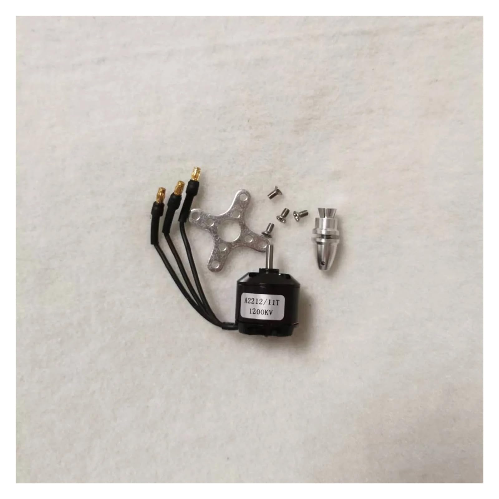 Motor brushless A2212 de 1200 KV para drones multihelicópteros y aviones 2