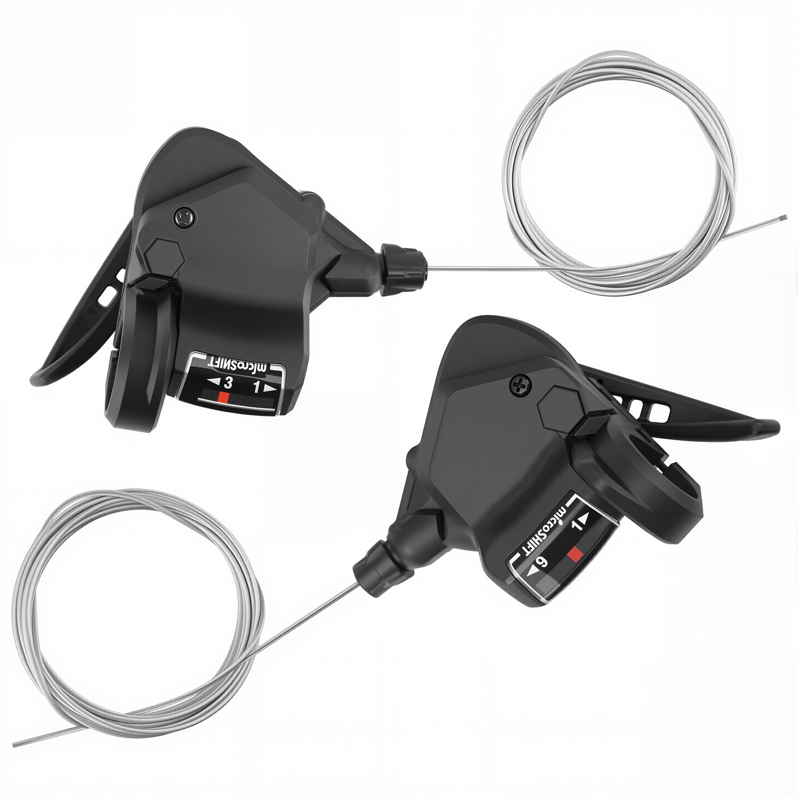 Meghna 1 Pair of Bicycle Gear Lever, 3 x 8/9/10 Speed, Right Gear Lever