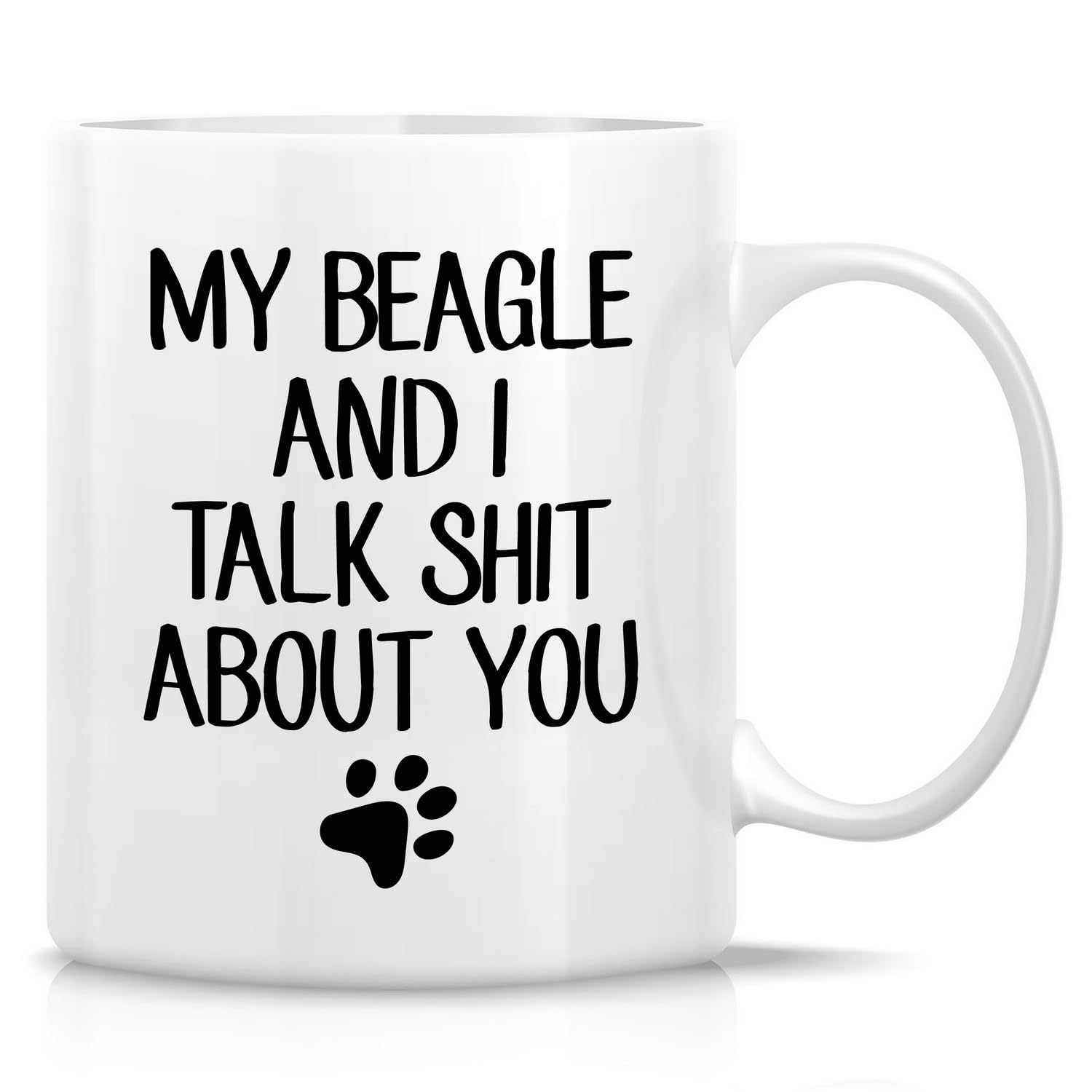 Funny Mug - Beagle Mom Dad Dog Lover Dog Dad Mom Funny Beagles Owner Gift 11 Oz Ceramic Coffee Mugs - Humor Sarcasm Sarcastic Inspirational Birthday Gift for Him Her Friend Coworker Men Women