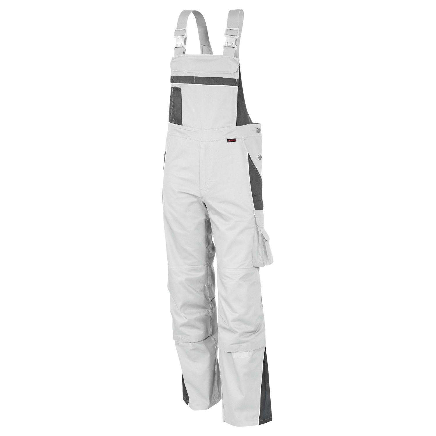 Qualitex Salopette Pro 65% PES / 35% Co, 245 G/M² - Blanc, 60