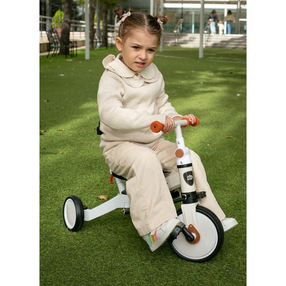 Interbaby Norby: 5 in 1 Dreirad und Laufrad mit Verdeck, 1 bis 5 Jahre