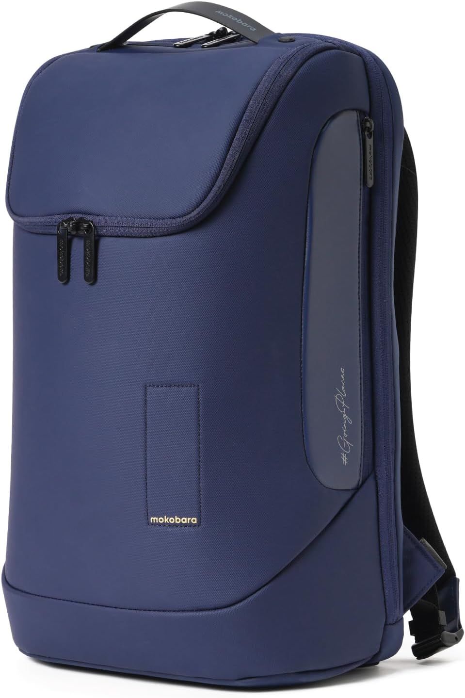 - MOKOBARA The Transit Backpack 2.0 Premium Nylon 15.6" 30L 8 Compartments Unisex Laptop Bag with Luggage Sleeve (Private Island) Blue