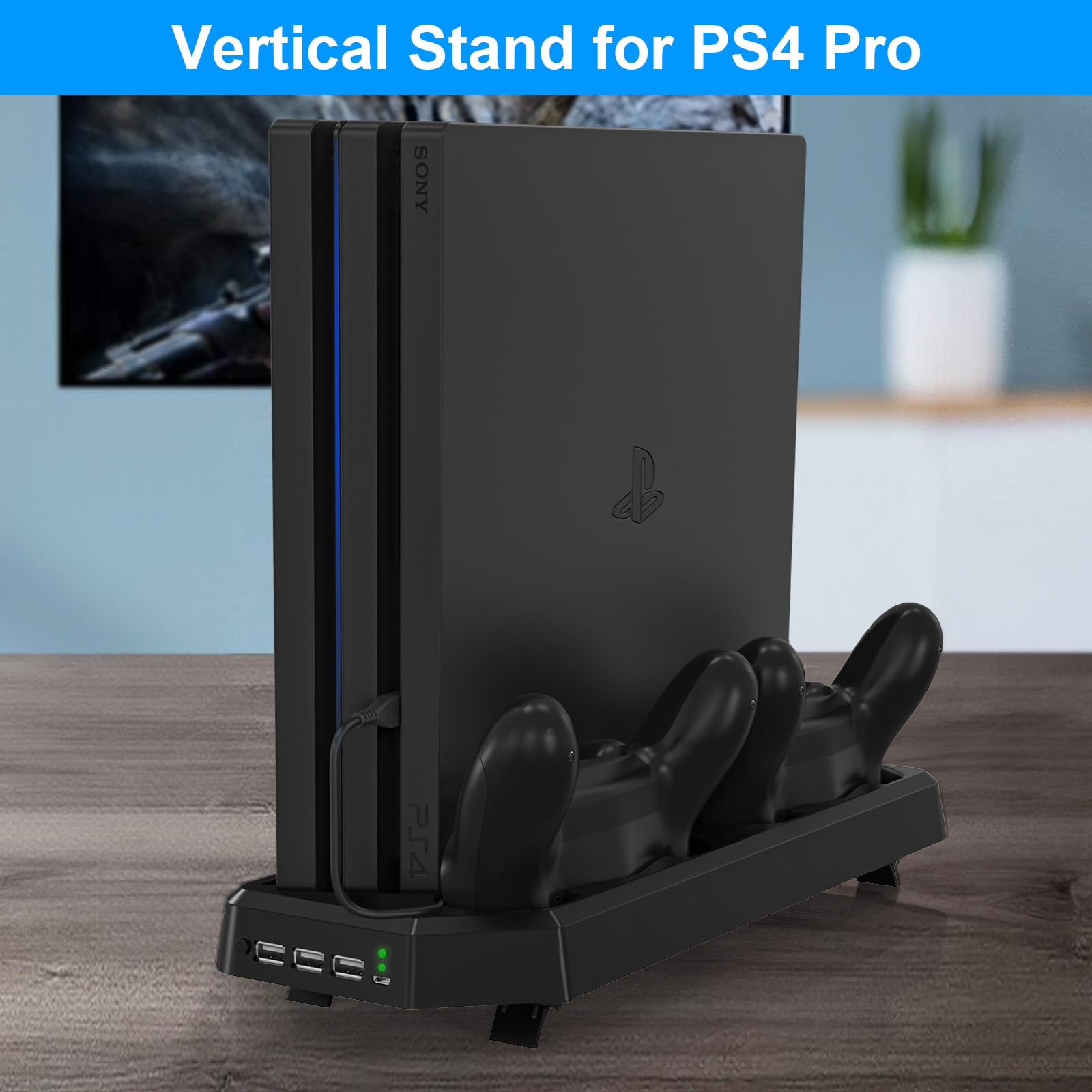Amazon.co.jp: KEKUCULL PS4Pro用コントローラー充電器ステーション 