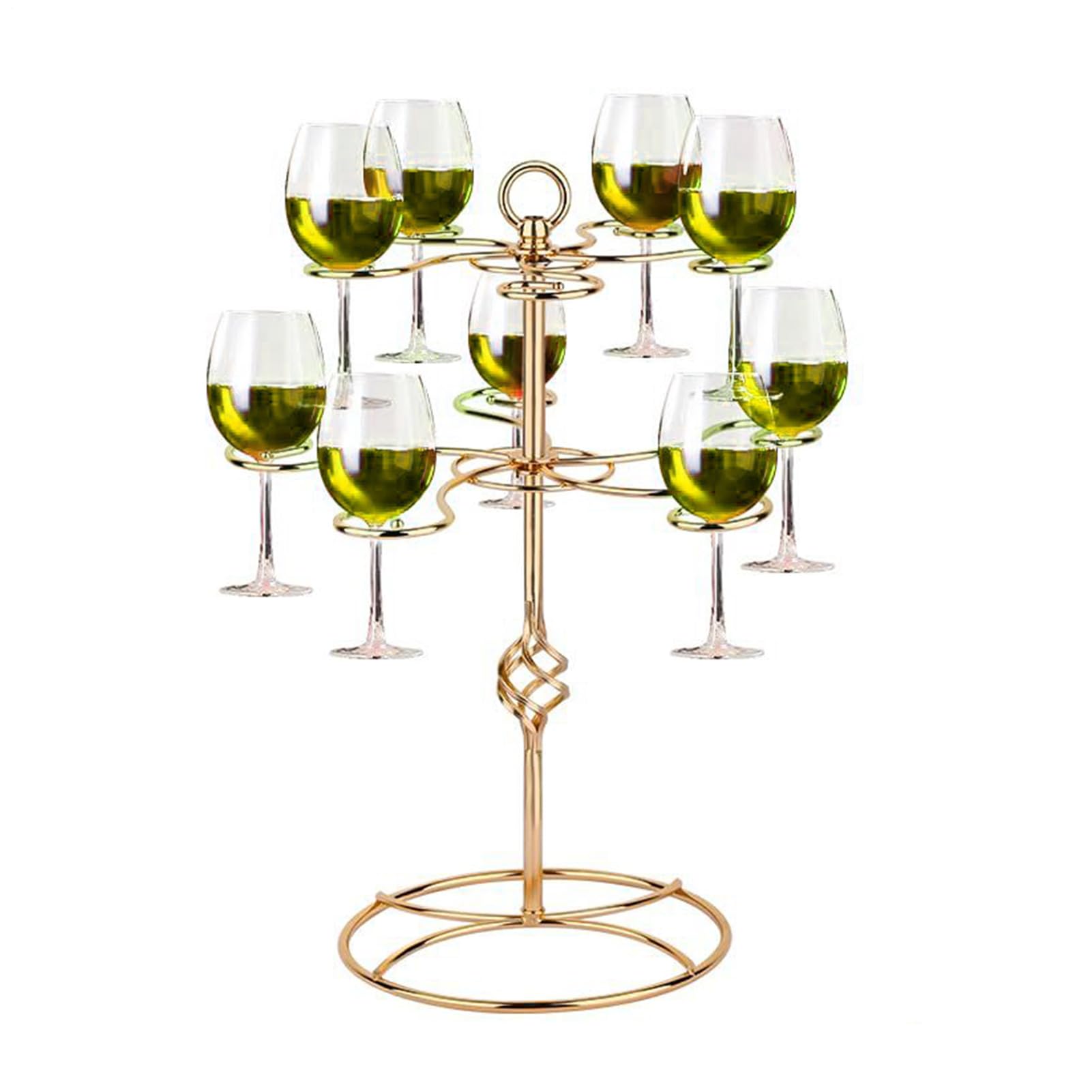 Generico Albero per Cocktail Display per Bevande A Due Livelli con Dieci