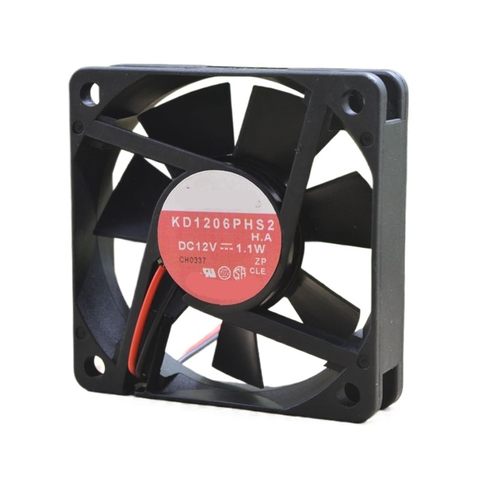OKEWGHFL KD1206PHS2 12V 1.1W 6CM 6015 60 * 60 * 15 mm COOLING FAN