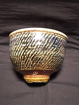 茶碗　人間国宝「島岡達三」作　共箱付塩釉象嵌縄文碗　達三、最上位作品になります。 Amazon.co.jp: お茶碗 人間国宝「島岡達三」作 塩釉象嵌縄文碗