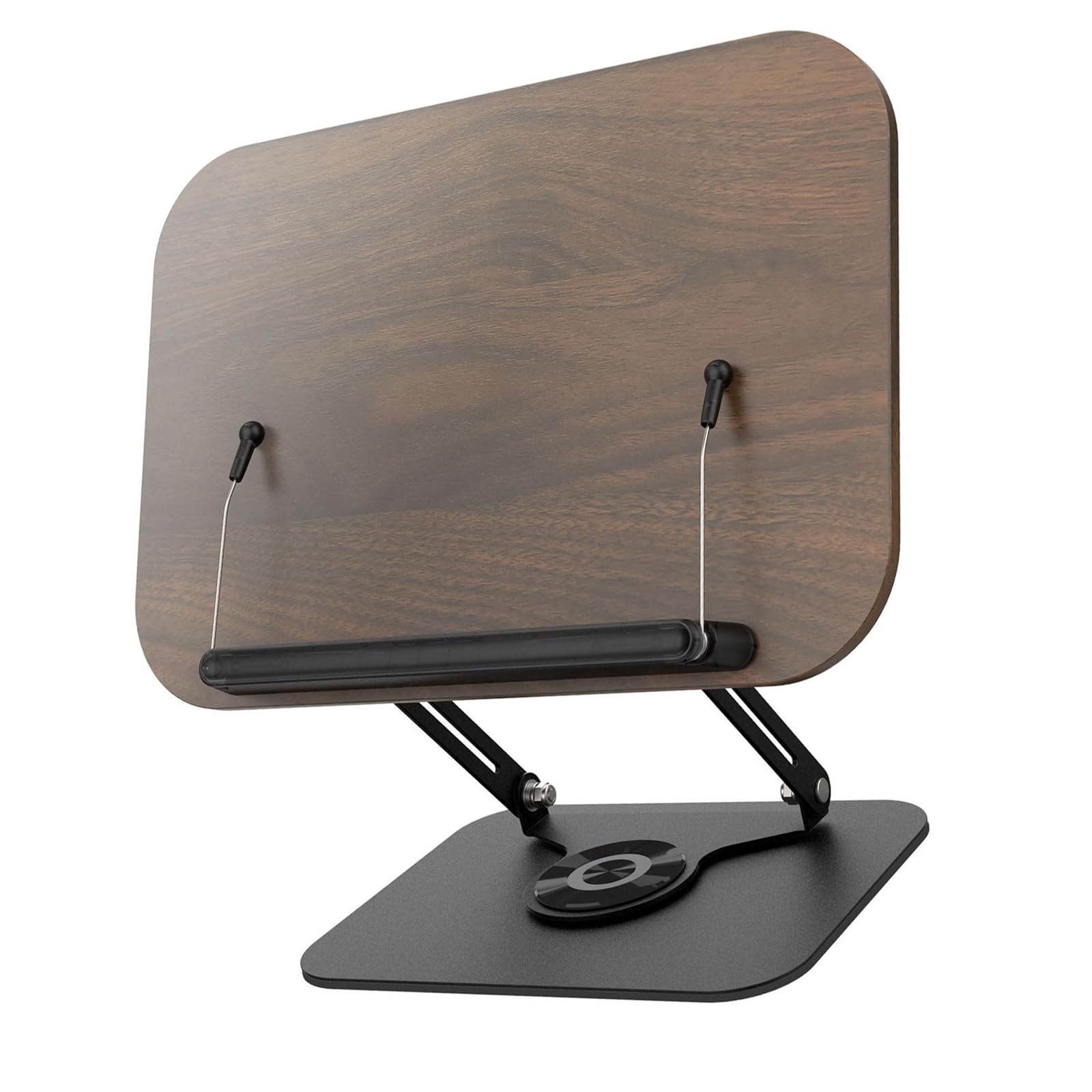 Soporte para computadora portátil con ángulo de visión flexible, marco plegable que ahorra espacio para tabletas y cuadernos, accesorio de escritorio antideslizante