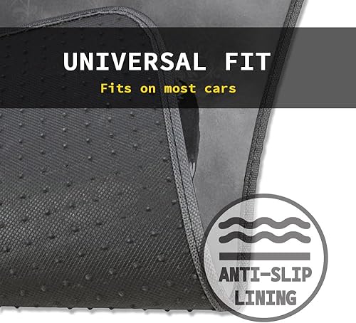 Miniatura 7 de Elvis Presley - Alfombrillas para automóvil, SUV, camión, 4 piezas, diseño de impresión personalizada, color gris