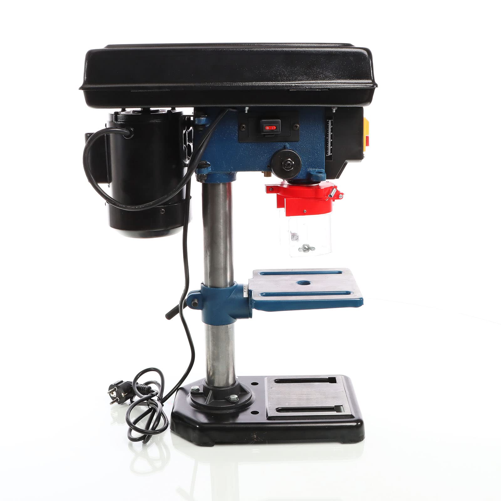 XPOtool Trapano da banco 500W con laser, mandrino da 1,5-16 mm e 500-2500 giri/min Trapano a colonna