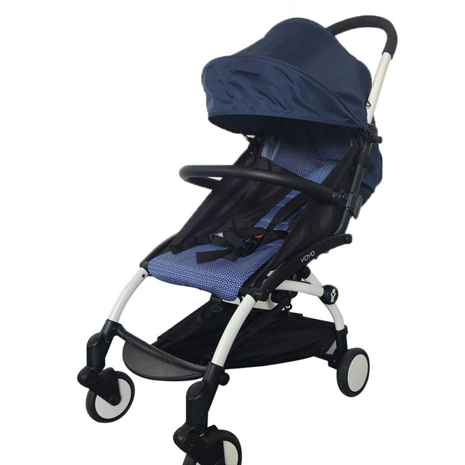 Sicherheitsbügel Für Kinderwagen,Zubehör Für BBZ Yoyo Armlehne Aus Schwarzem PU-Leder,Schwarz