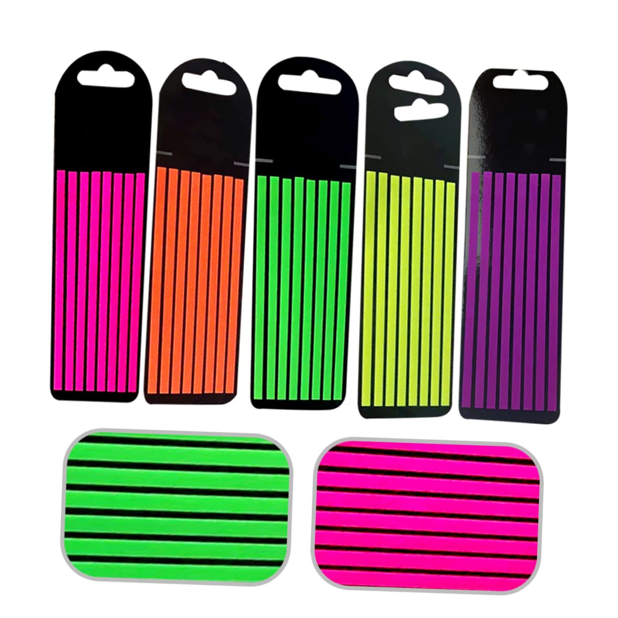 3 Set Di Strisce Adesive Per Lettura Efficienti Adesivi Per Ufficio Scolastico Etichette Per Libri Forniture Per Marcatura 5 Fogli * 3
