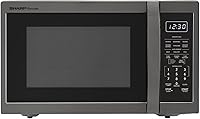 Vista 11 de SHARP Horno microondas para encimera con plato giratorio extraíble de 12.4 pulgadas, 1100 vatios, 1.4 pies cúbicos, color negro