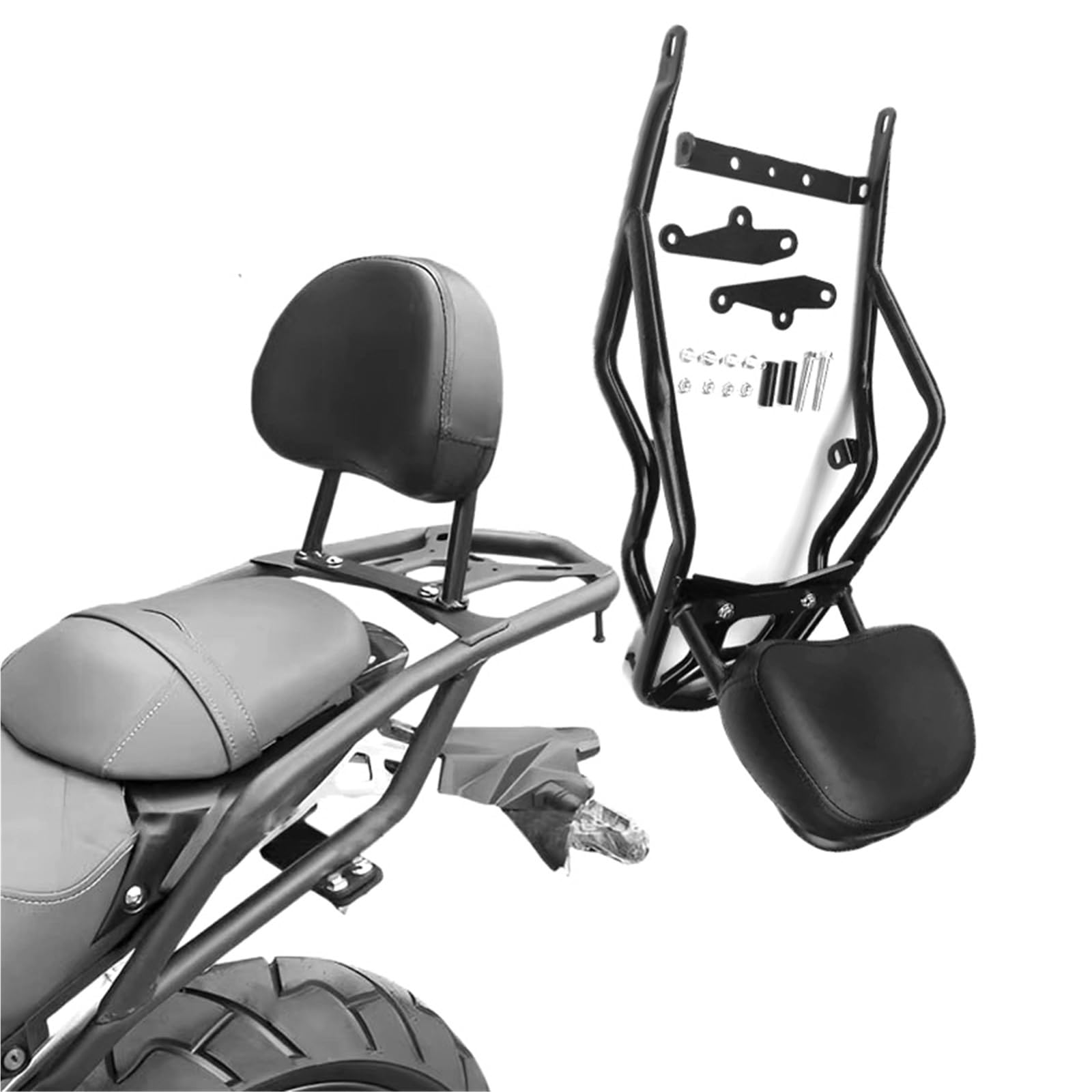 Schienale posteriore Con Portapacchi Posteriore Per Schienale Per Benelli Per Leoncino 150 250 Accessorio Moto Da Per Turismo