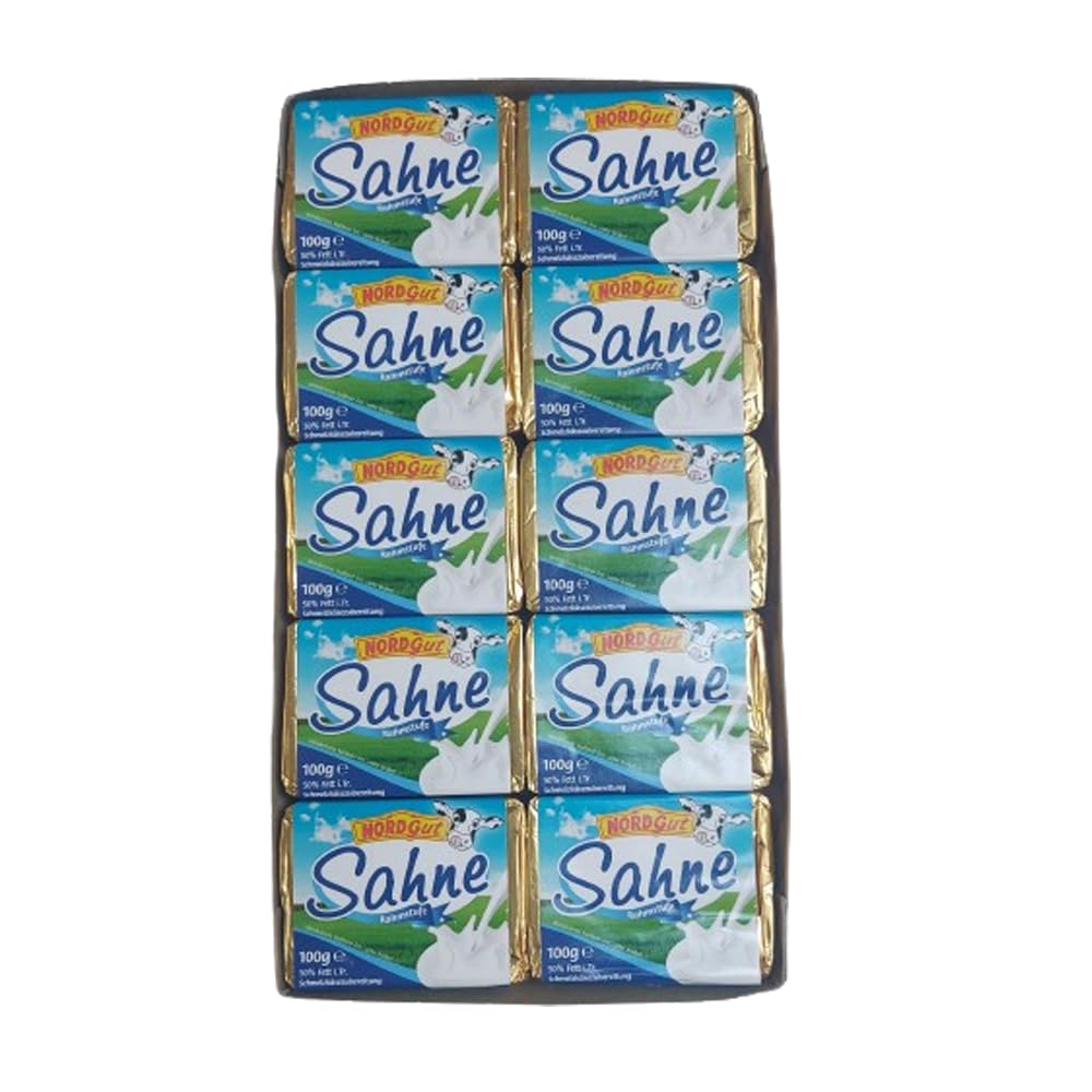 Nordgut Kaeseblock Sahne 10 x 100g (gekühlter Versand)