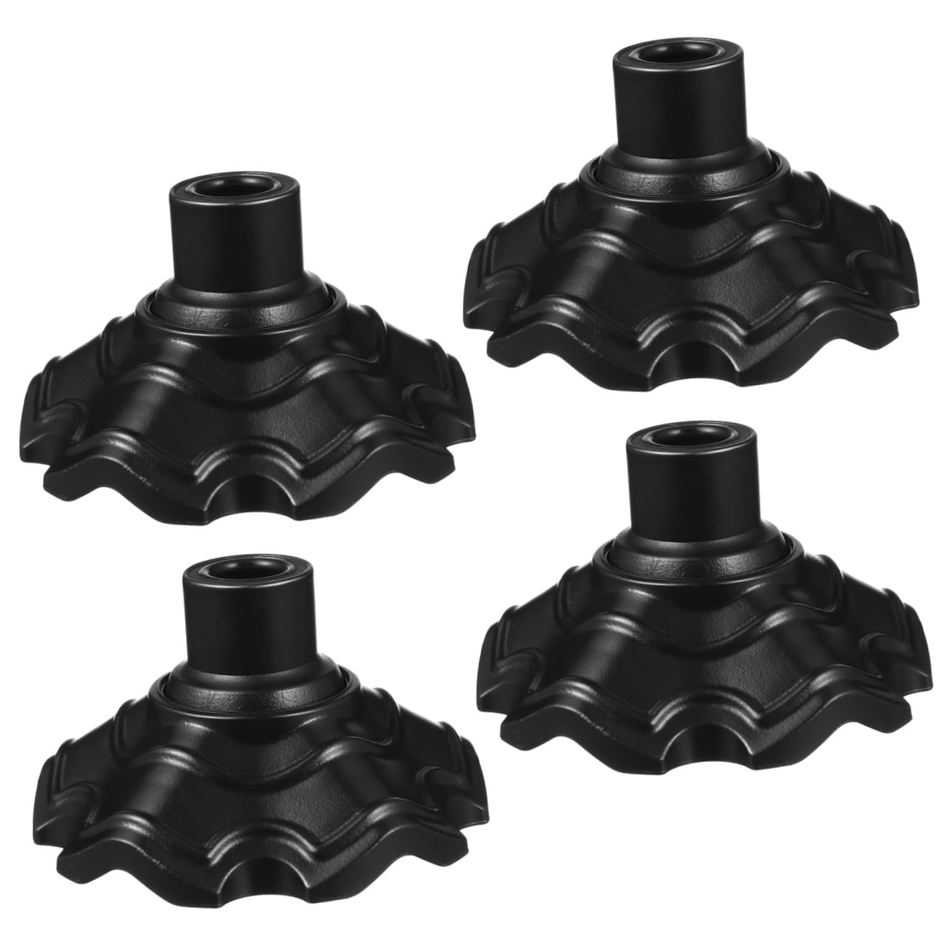 DOITOOL 4pièces Protège Chaise De Camping Antidérapants Protections De Sol pour Chaise Extérieur Résistantes à Usure