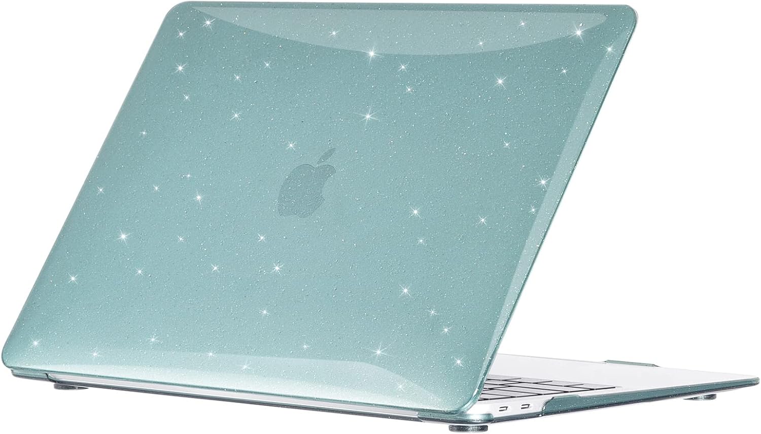 EooCoo Funda para 2020 2019 2018 MacBook Air 13 Pulgadas M1 A2337 A2179 A1932, Cubierta de Plástico Dura Carcasa para Nuevo MacBook Air 13 con Retina Pantalla y Touch ID, Verde Noche