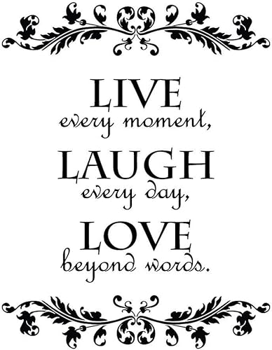 Miniatura 1 de Calcomanía con cita para la familia.