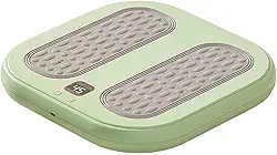 Aquecedor de pés elétrico, massageador de pés com 3 níveis de aquecimento, almofada de aquecimento rápido para usar embaixo da mesa, ideal para lazer