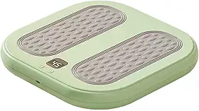Aquecedor de pés elétrico, massageador de pés com 3 níveis de aquecimento, almofada de aquecimento rápido para usar embaixo da mesa, ideal para lazer