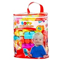 MOLTO Confezione delle Costruzioni morbide 30 Pezzi Senza BPA