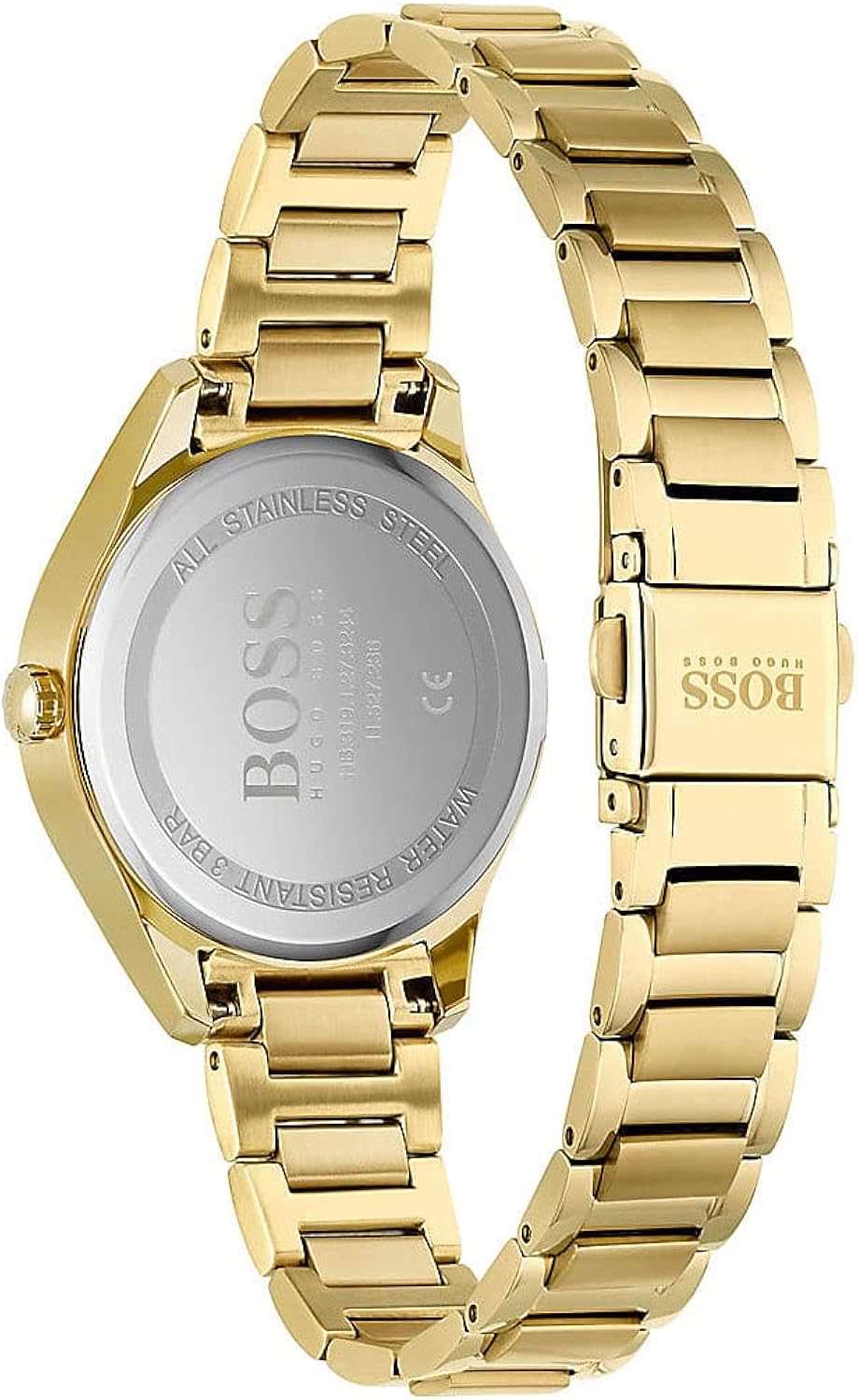 Boss Orologio Analogico Multifunzione al Quarzo da Donna con Cinturino in Acciaio Inossidabile Dorato - 1502584 Boss Orologio Analogico Multifunzione al Quarzo da Donna con Cinturino in Acciaio Inossidabile Dorato - 1502584