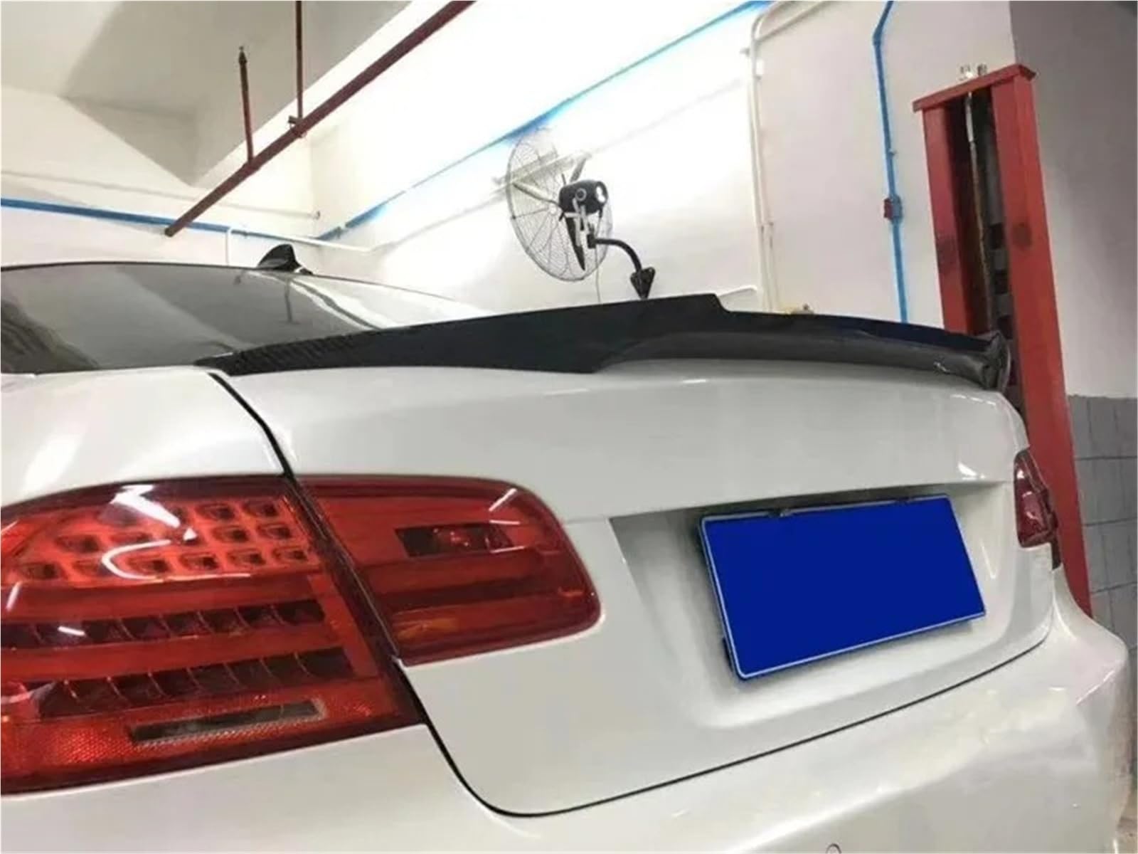 Dla B&MW Seria 3 E92 2 Door 2006-2014 Skrzydło Na Klapie Spoiler Bagażnika Lotka Tylny Akcesoria Dekoracyjne Do Samochodu Spojler Tylny Trunk Wing(Glossy Black)