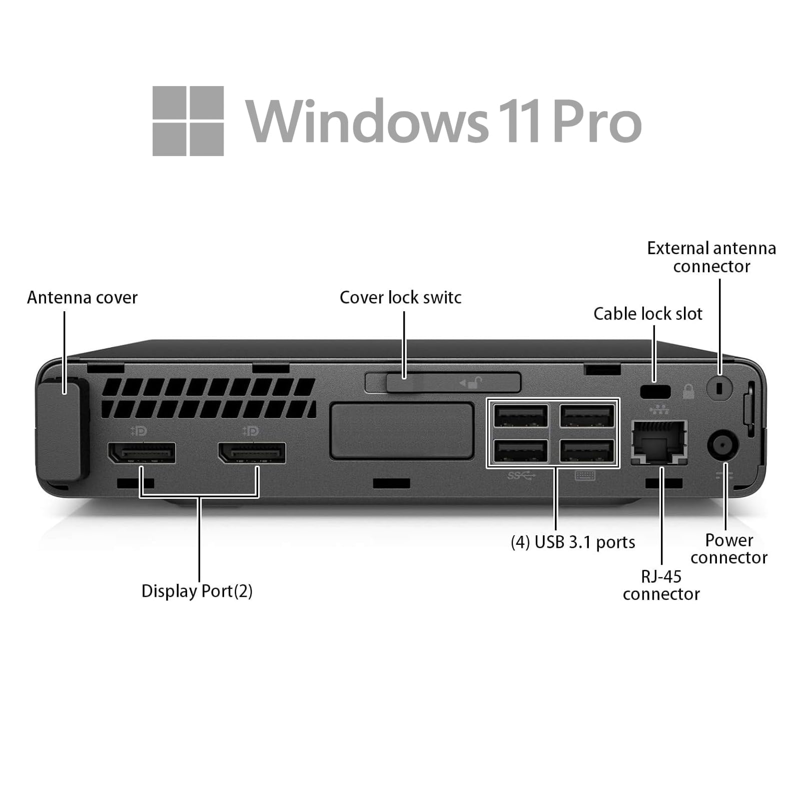Amazon.com: HP Prodesk 600 G3 Mini Desktop PC, with Core i3-7100