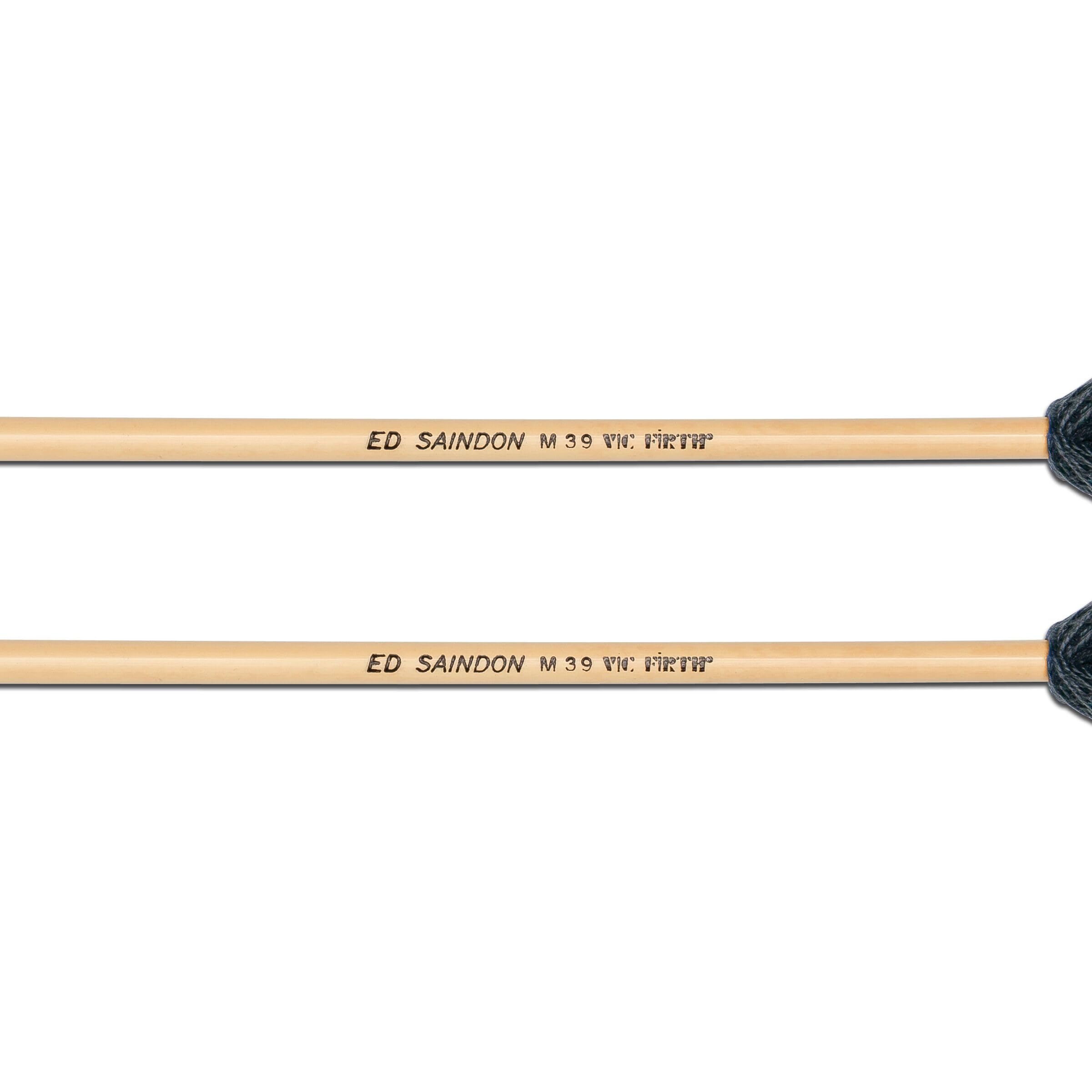 Vic Firth - Bacchette per Vibrafono Serie Corpsmaster® Signature - M39 - Ed Saindon - Corde - Medio - Nere