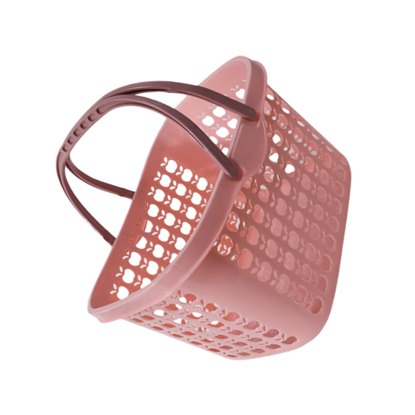 Artibetter Cesto la Spesa in Plastica Manico Ergonomico, Cesto Elegante per Frutta e Verdura, Pratico e Resistente, per Uso Indoor e Raccolta Alimenti
