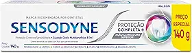 Sensodyne NOVO Proteção Completa Pasta de Dente para Dentes sensíveis, 140g