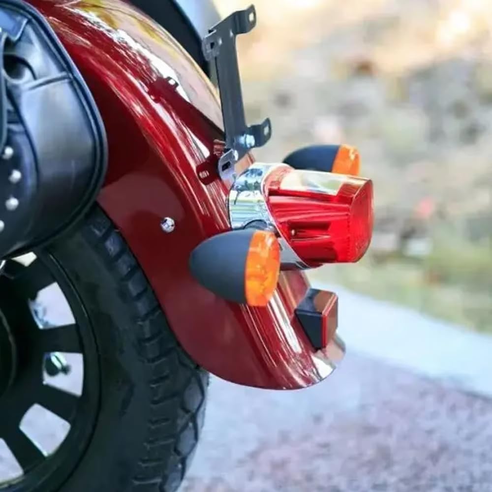 Generico per moto di Keeway Superlight Originale Luce Posteriore Indicatore di Direzione Assemblaggio Luce Posteriore Per Keeway Superlight 125/150/200 (Guaina Posteriore)