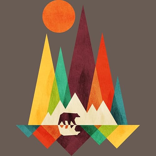 Miniatura 2 de Design By Humans Camiseta sin mangas para mujer Mountain Bear by radiomode Racerback - -