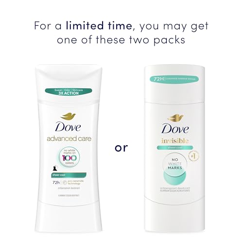 Image of Dove Invisible Antiperspirant Deodorant Stick Sheer Cool 2.6 oz
