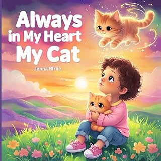 Always in My Heart My Cat: A Heartfelt Cat Loss Book for Kids | Pet Grief Story with Comforting Words, Gentle Illustrations, and Loving Memories to Help Children Say Goodbye to Their Beloved Cat