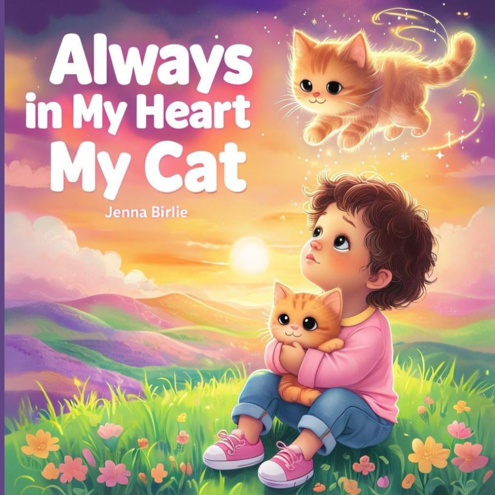 Always in My Heart My Cat: A Heartfelt Cat Loss Book for Kids | Pet Grief Story with Comforting Words, Gentle Illustrations, and Loving Memories to Help Children Say Goodbye to Their Beloved Cat