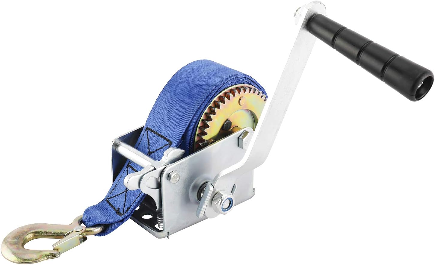 Black Friday - 60% OFF 8MILELAKE Heavy Duty 600lbs Hand Winch Crank Strap Gear Winch for Trailer Boat ATV One-Day Sale: Up to 60% Off 8MILELAKE Heavy Duty 600lbs Hand Winch Crank Strap Gear Winch for Trailer Boat ATV